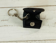 Load image into Gallery viewer, Leather Mini Purse Keyring
