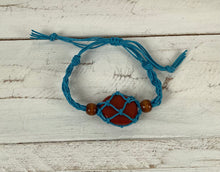 Load image into Gallery viewer, Macrame Stone Holder Bracelet
