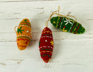 Wool Felt Long Baubles