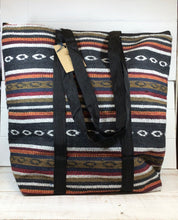 Load image into Gallery viewer, Cotton Canvas Stripe Tote Bag
