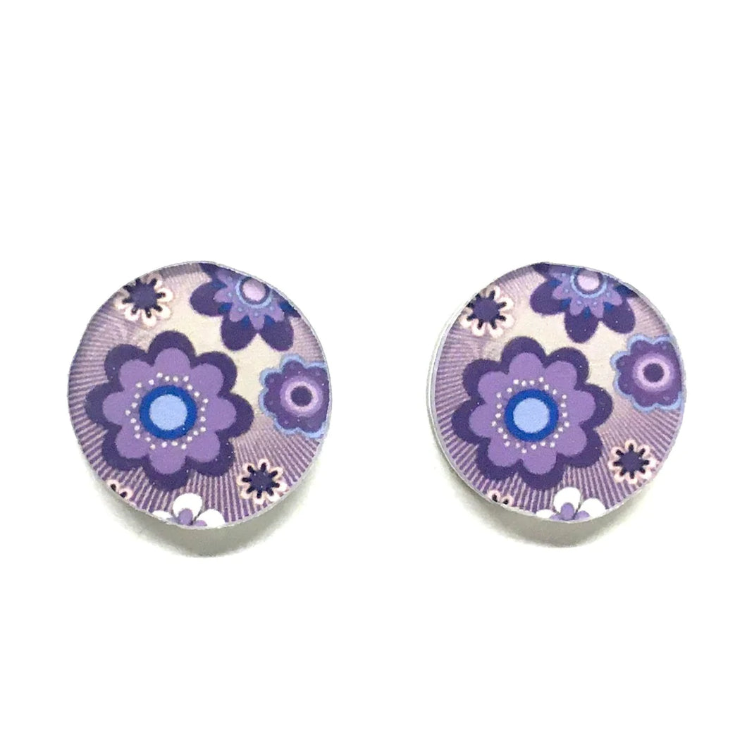 Smyle Design Stud Earrings