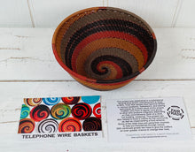Load image into Gallery viewer, Telephone Wire Bowl - Earthy
