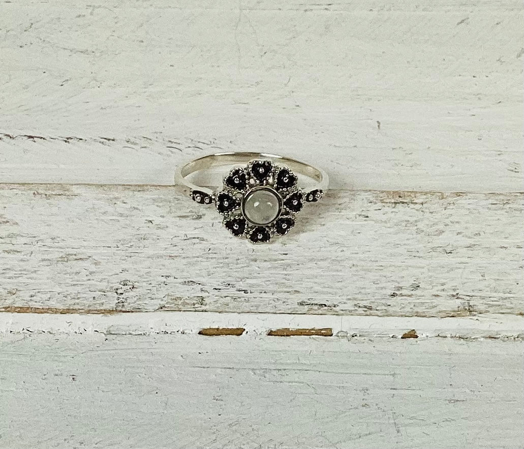 Daisy Sterling Silver Ring