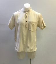 Load image into Gallery viewer, Cotton  Mandarin Collar Shirt
