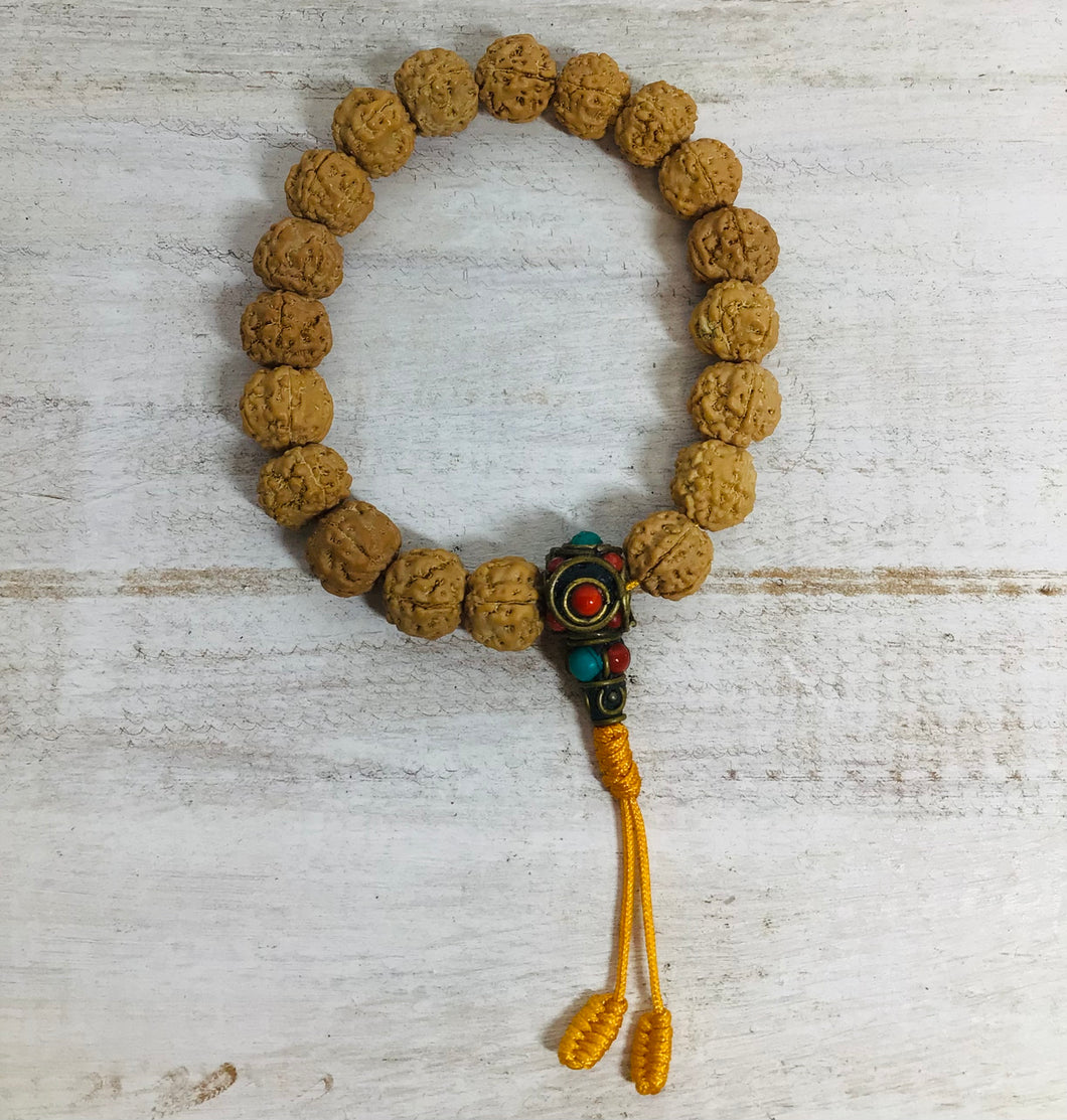 Rudraksha Beaded Bracelet