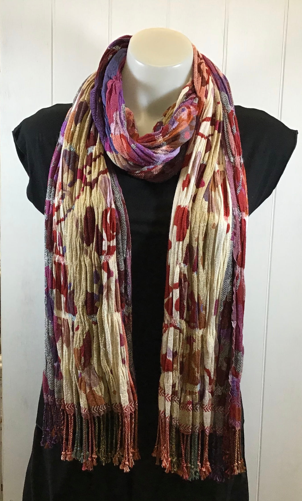 Abstract Print Scarf