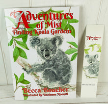 Load image into Gallery viewer, The Adventures of Mist Finding Koala Gardens Book
