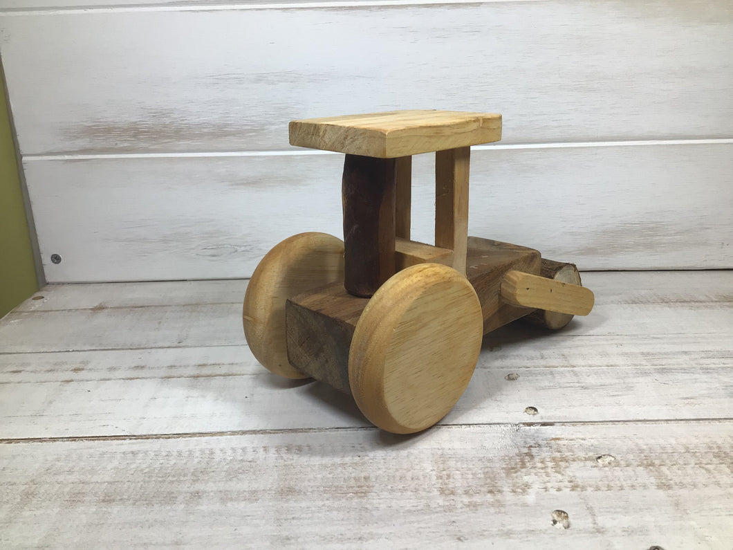 Wooden Steam Roller