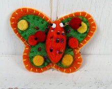 Load image into Gallery viewer, Butterfly Wool Felt Brooch
