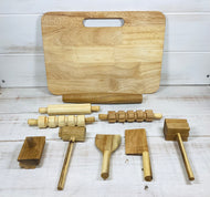 Wooden Play Dough Set