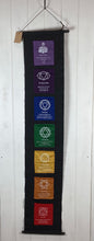 Load image into Gallery viewer, Chakra Banner Wall Hanging
