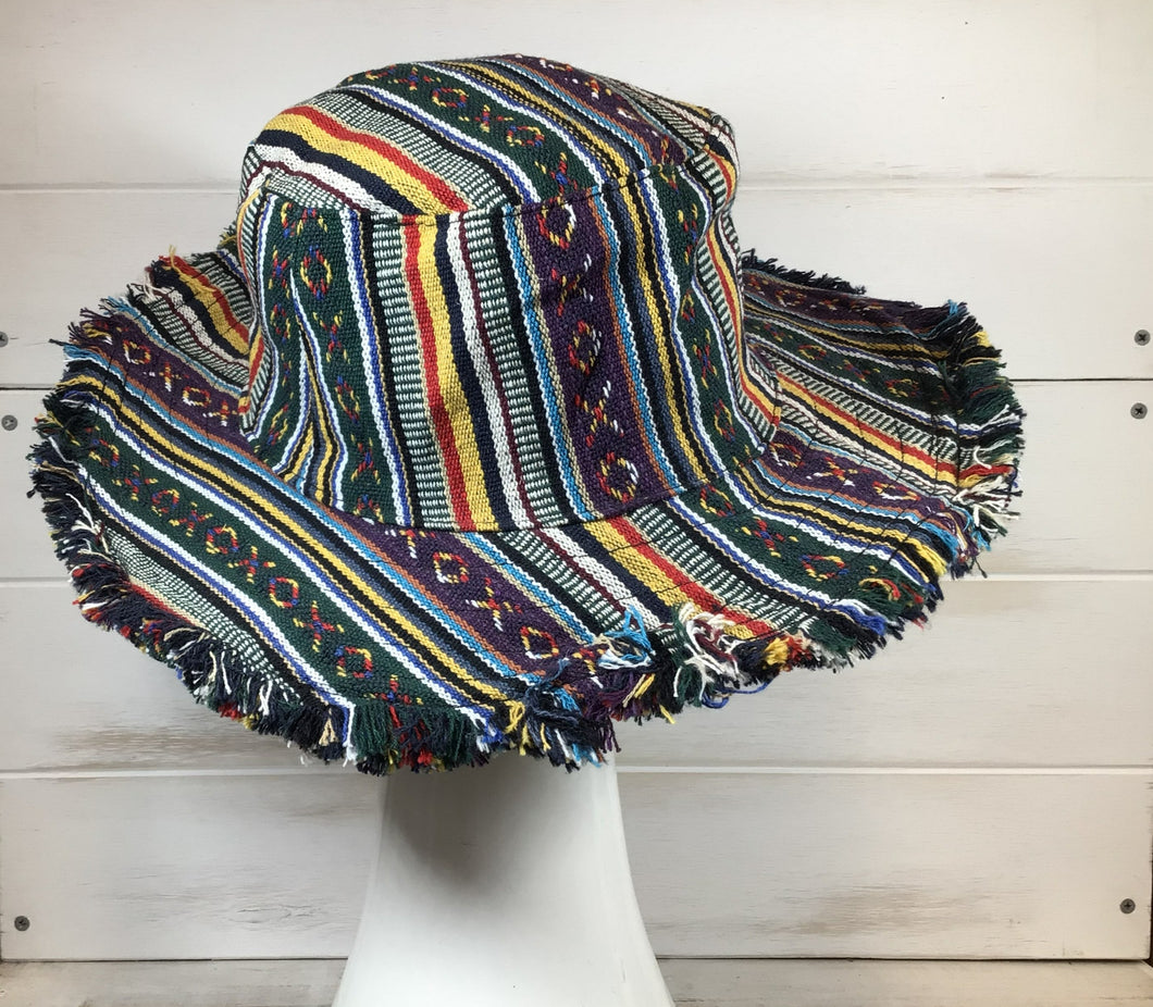 Cotton Stripe Hat