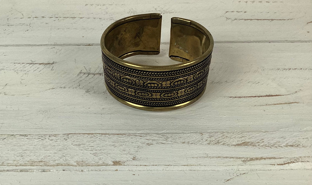 Brass Cuff Bangle