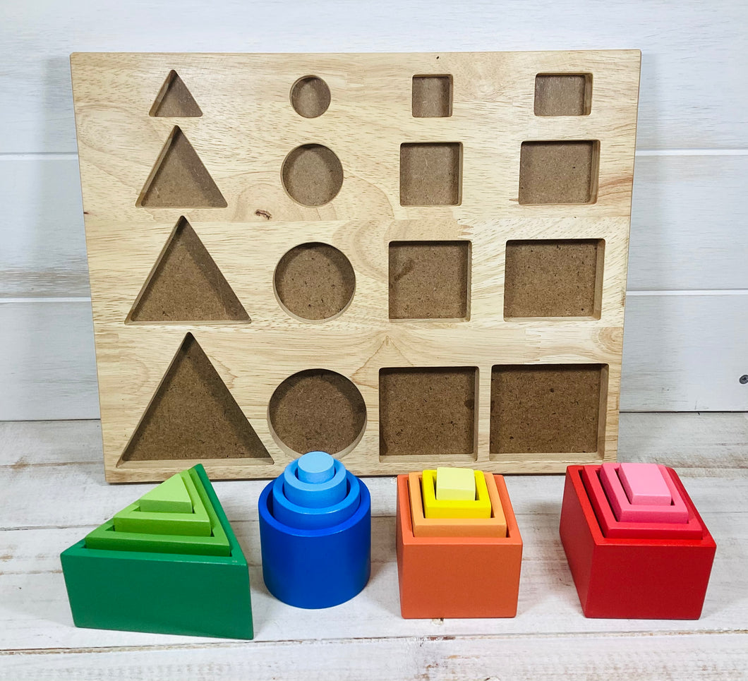 3D Sorting and Nesting Board