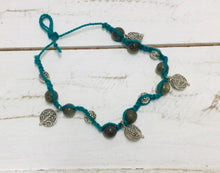 Load image into Gallery viewer, Macrame &amp; Stone Anklet
