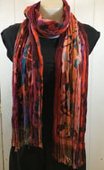 Abstract Print Scarf