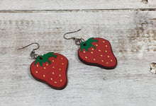 Load image into Gallery viewer, Wooden Fruit Earrings NEV
