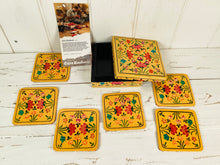 Load image into Gallery viewer, Hand Painted Coaster set
