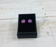 Load image into Gallery viewer, Dichroic Stud Nev Earrings
