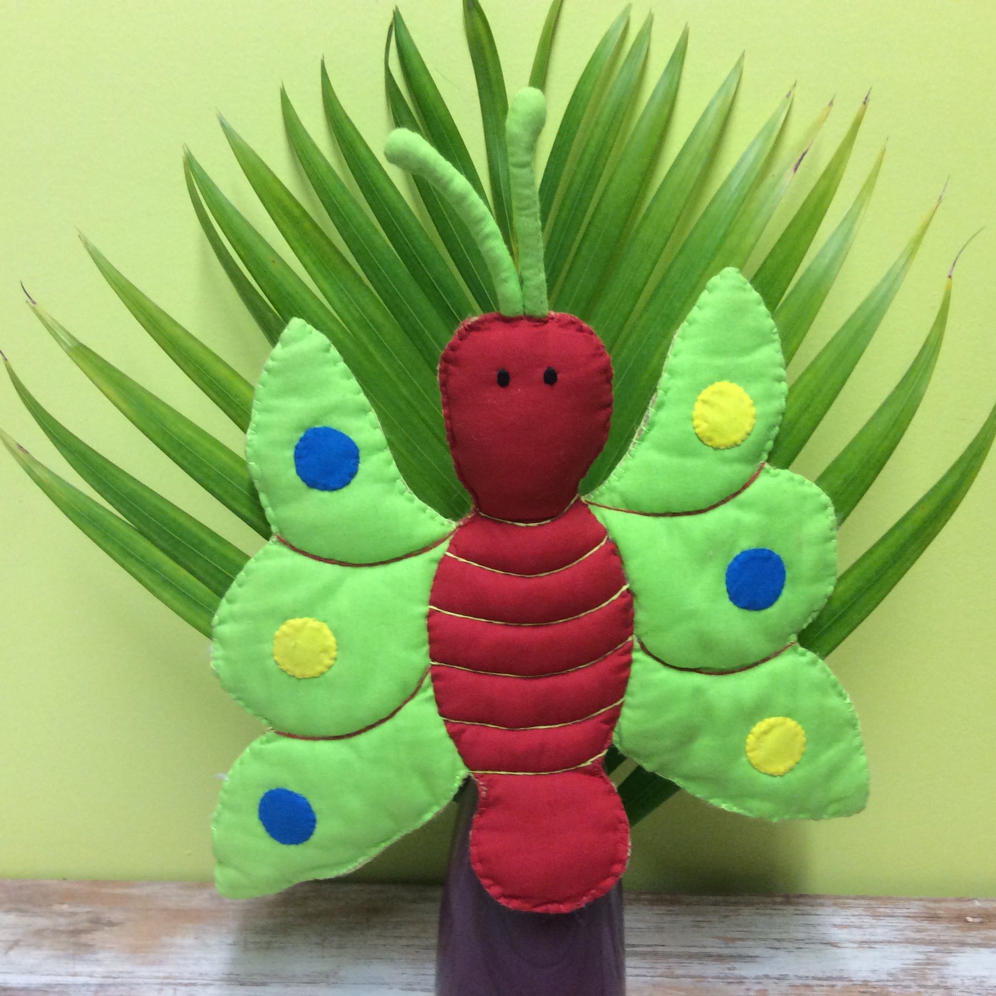 Butterfly Hand Puppet – The Leisa Tree