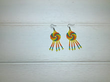 Load image into Gallery viewer, Huichol Swirl Earrings
