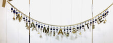 Load image into Gallery viewer, Brass &amp; Beads Word Mobiles
